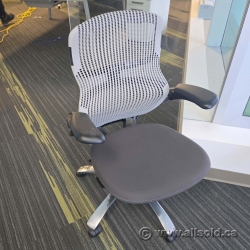 Grey & Silver Knoll Generation Ergonomic Office Task Chair Grey & Silver Knoll Generation Ergonomic Office Task Chair